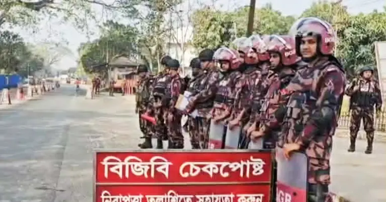 বিজিবির চেকপোস্ট